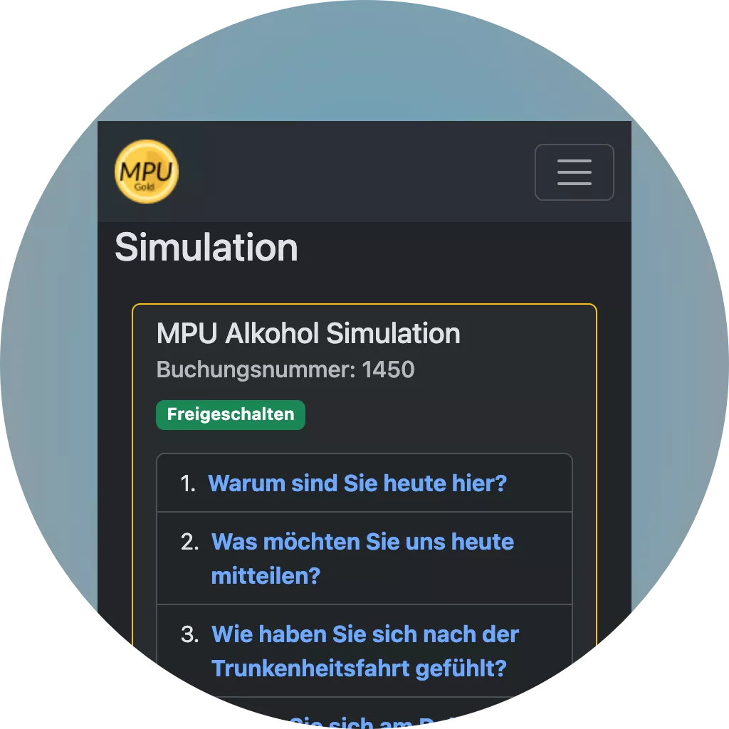 MPU Vorbereitung Online